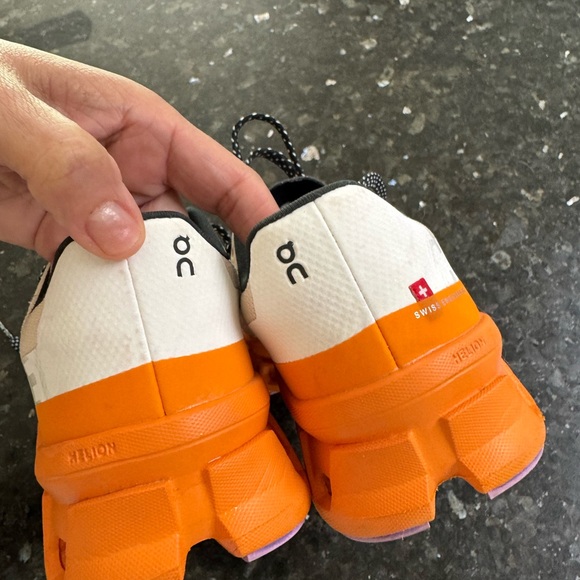 On Running Cloudmonster Sneakers in Fawn/Tumeric - Picture 12 of 13